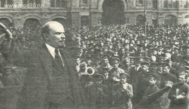 Ленин на Красной площади