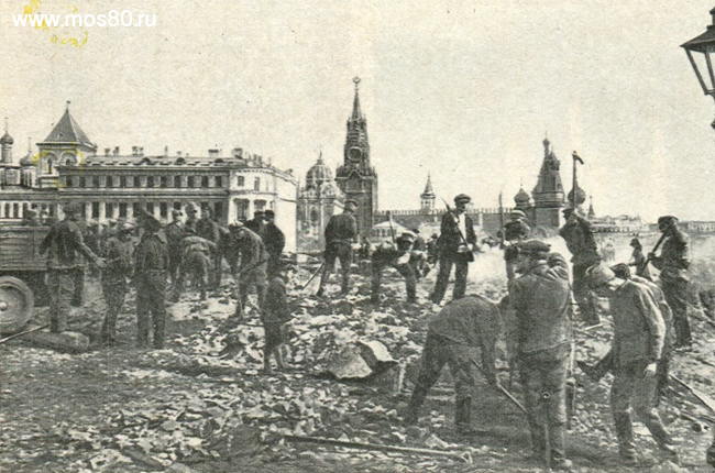 Субботник в Кремле