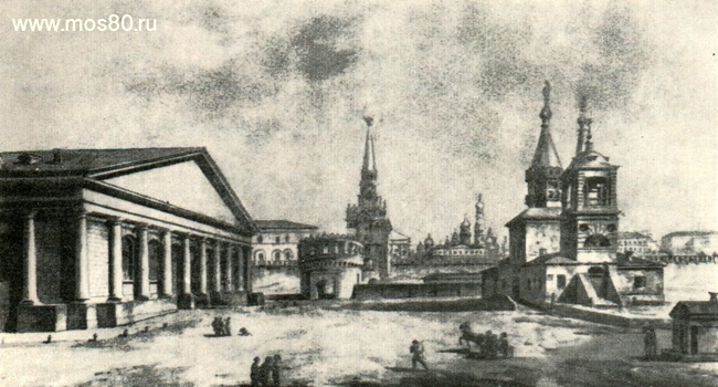 Манеж и Кутафья башня