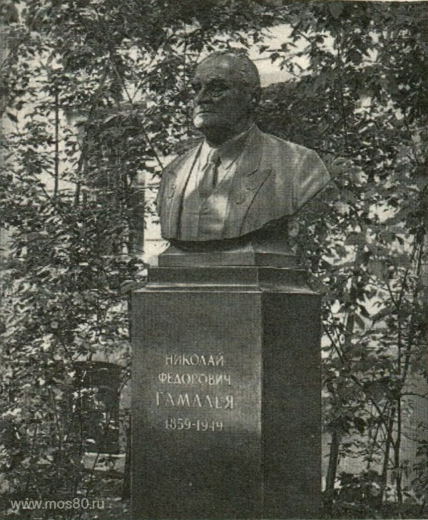 Бюст Н. Ф. Гамалеи