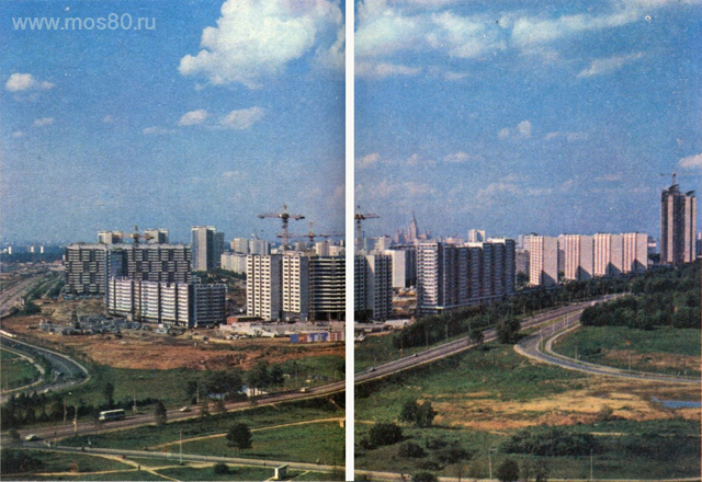 Жилищное строительсво в Тропарёве